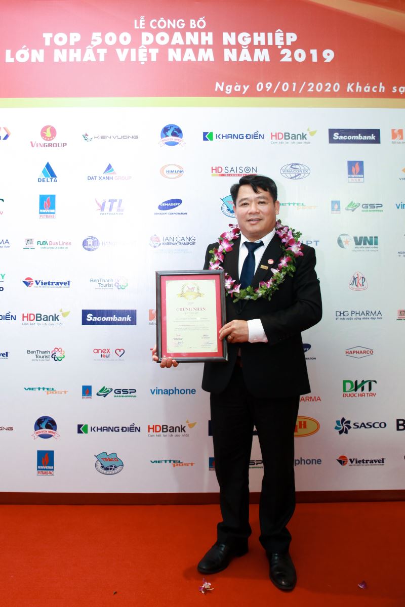 TOP 500 Doanh nghiệp tư nhân lớn nhất Việt Nam 2